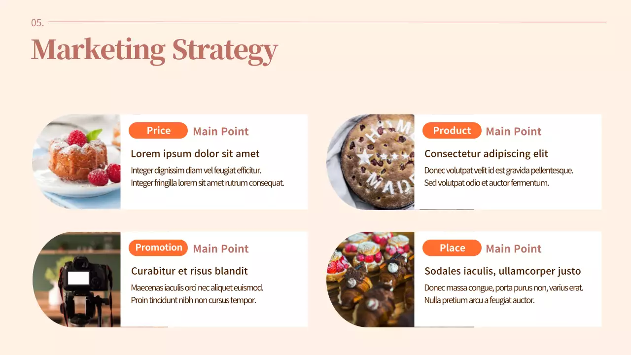 A calm and simple Valentine's Day planner with orange accents on a warm brown background.