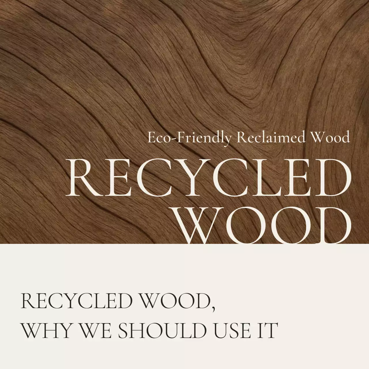 brown rustic wood promotion