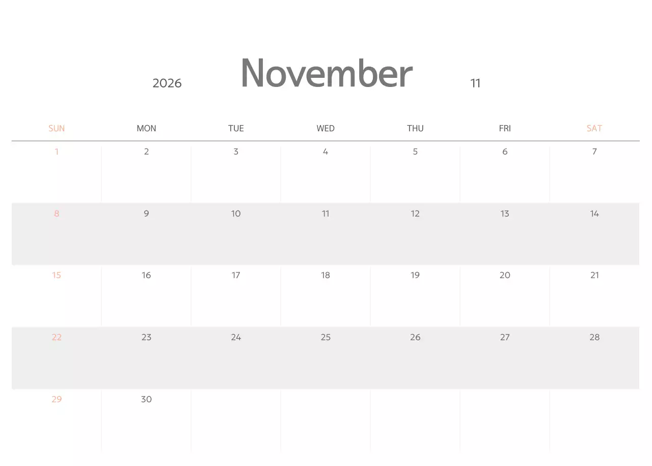 연두 심플 달력 캘린더