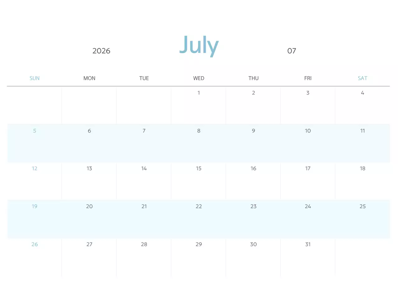 연두 심플 달력 캘린더