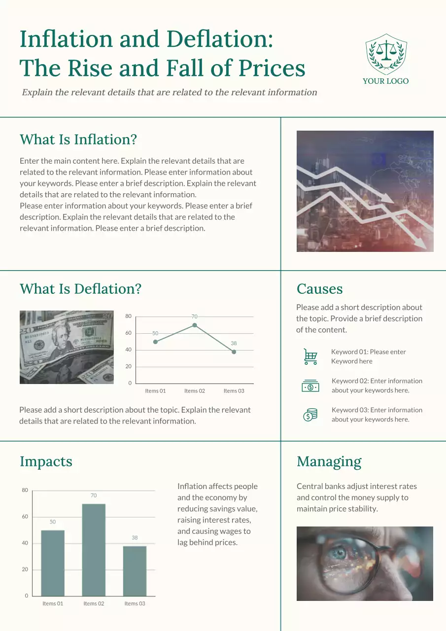 Teal Professional Business Guide Poster