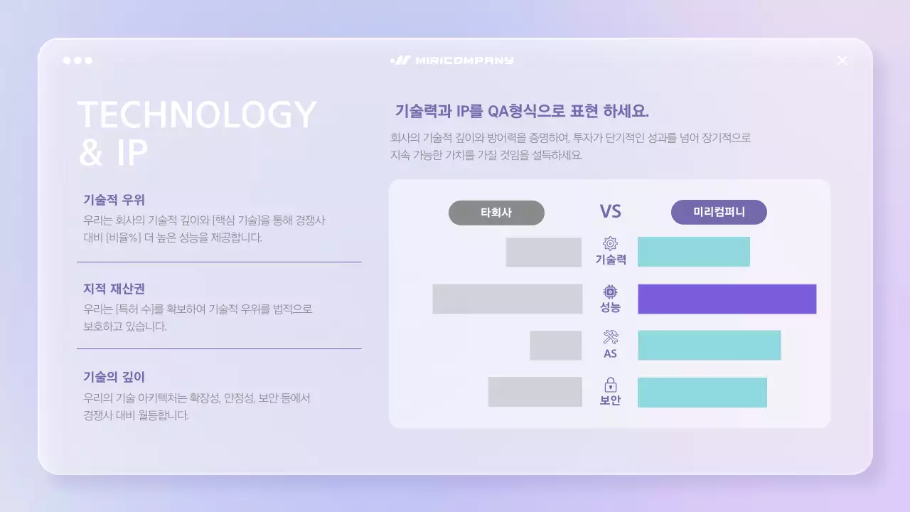연보라 미니멀 비즈니스 매뉴얼 IR