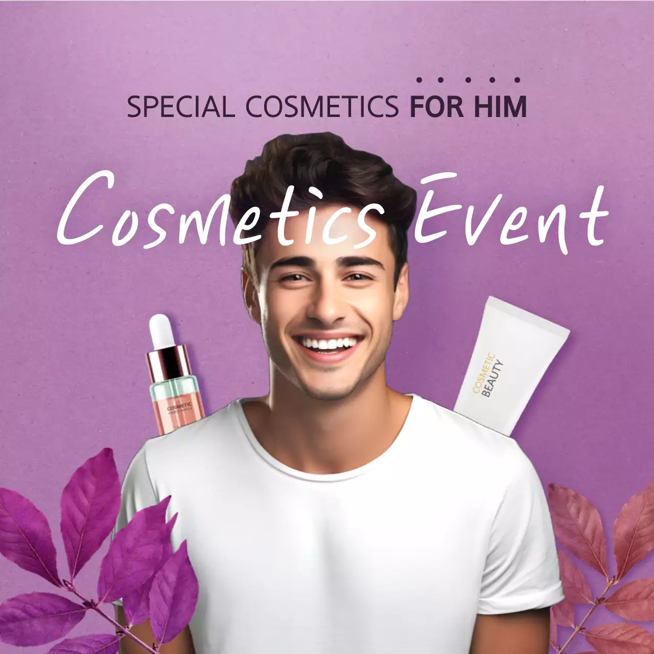 Brown Modern Skincare Promotion Instagram Post