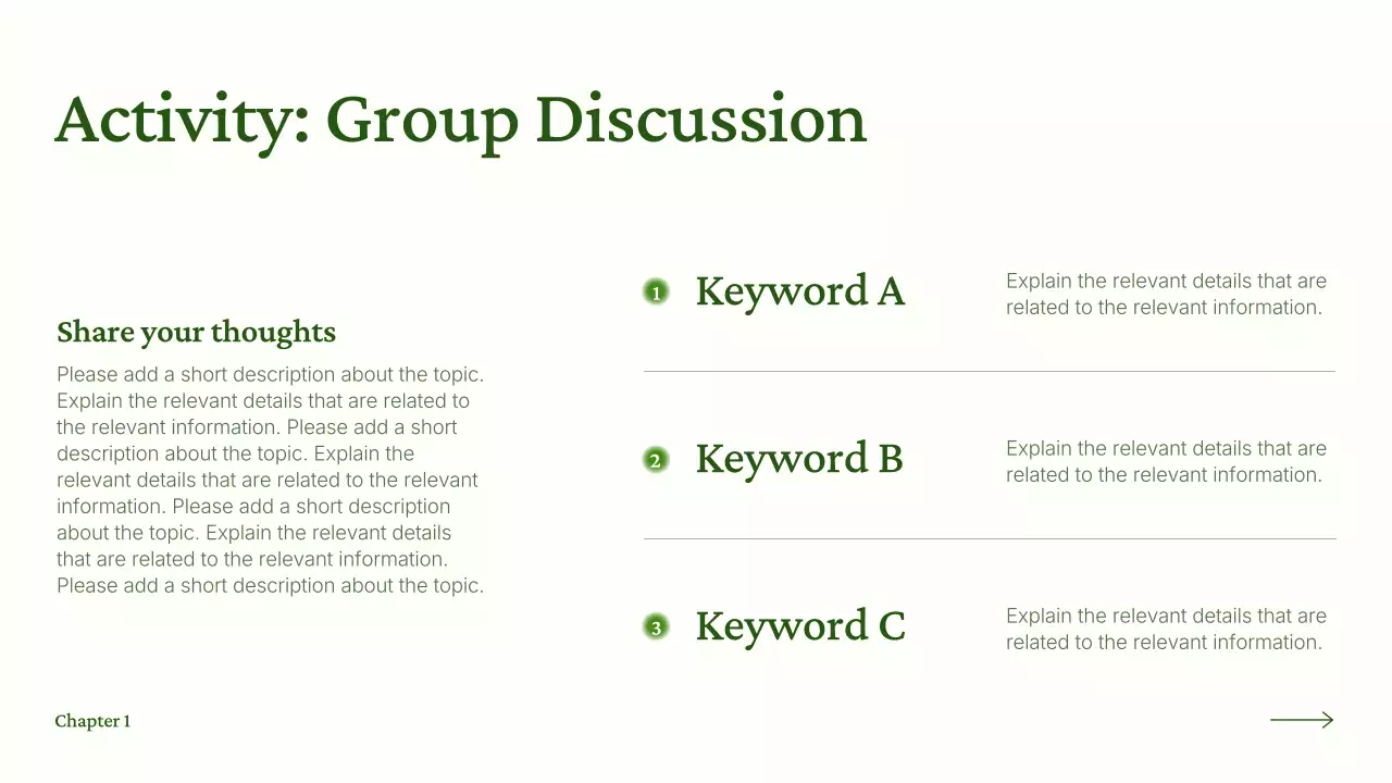 Green Modern Sustainability Lecture Presentation