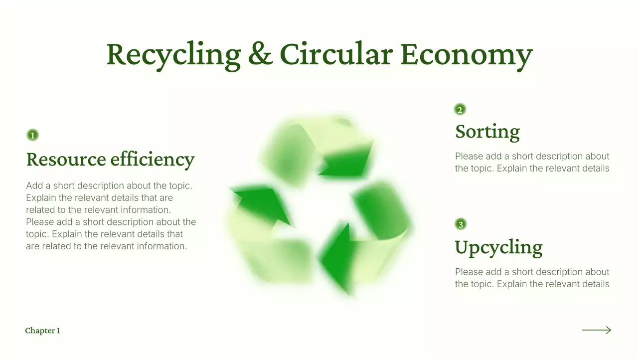 Green Modern Sustainability Lecture Presentation