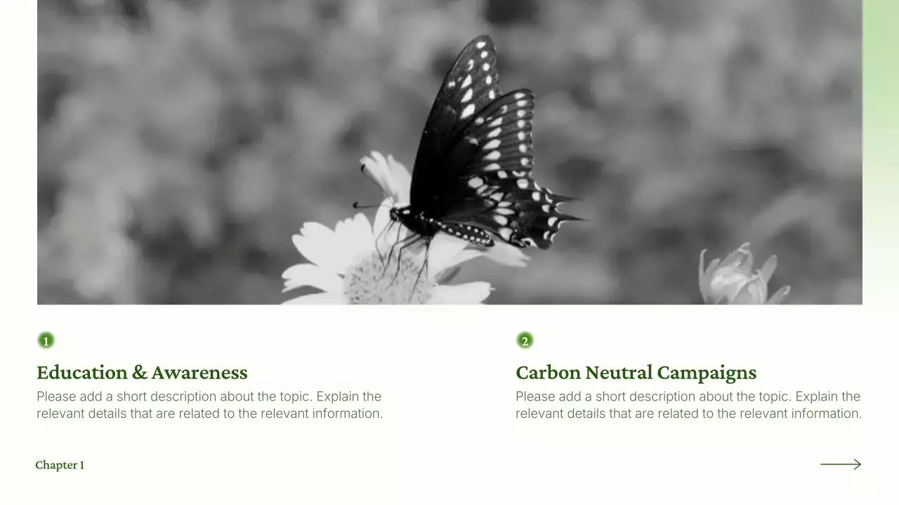 Green Modern Sustainability Lecture Presentation