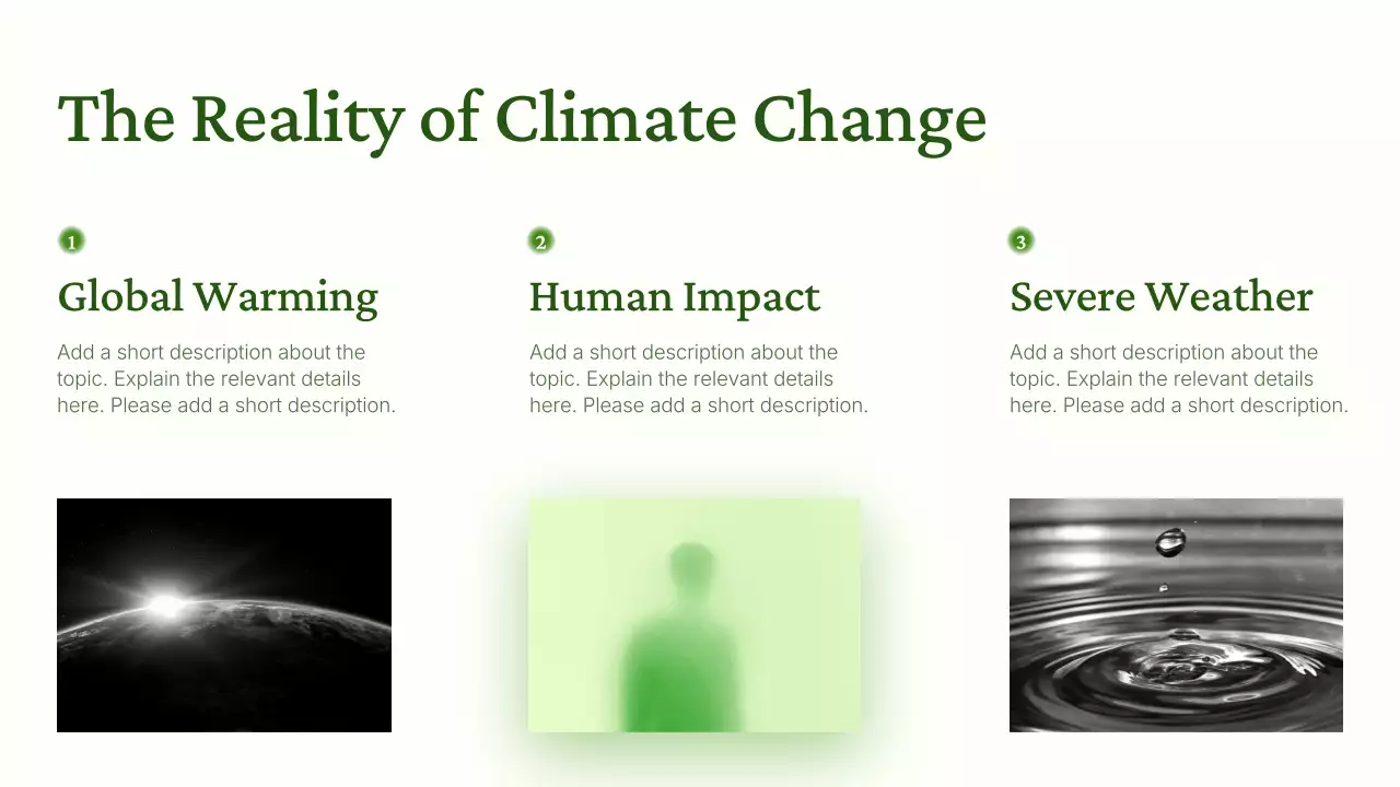 Green Modern Sustainability Lecture Presentation