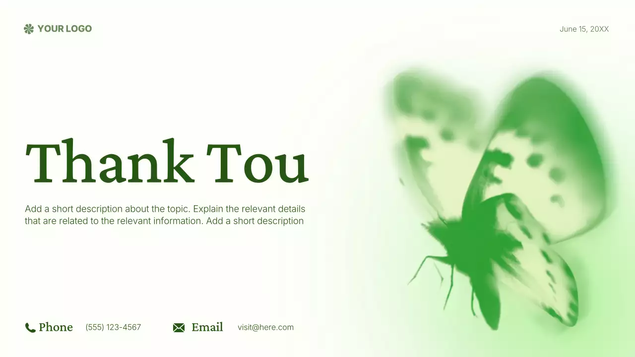 Green Modern Sustainability Lecture Presentation