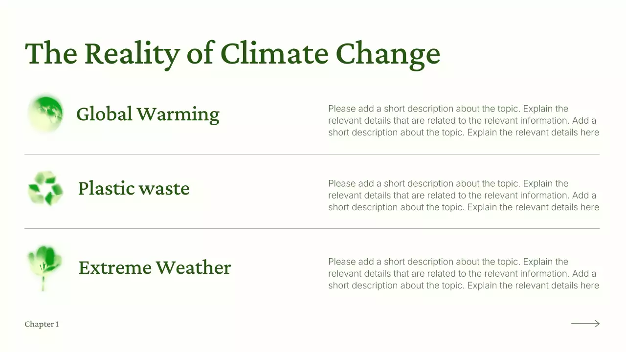 Green Modern Sustainability Lecture Presentation