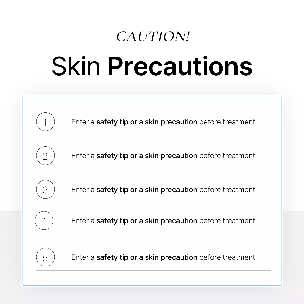 White Elegant Skin Marketing Instagram Carousel