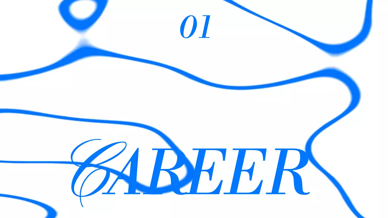 블랙 트렌디 초상화 보고서 프레젠테이션