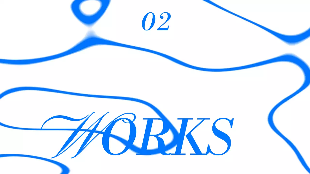 블랙 트렌디 초상화 보고서 프레젠테이션