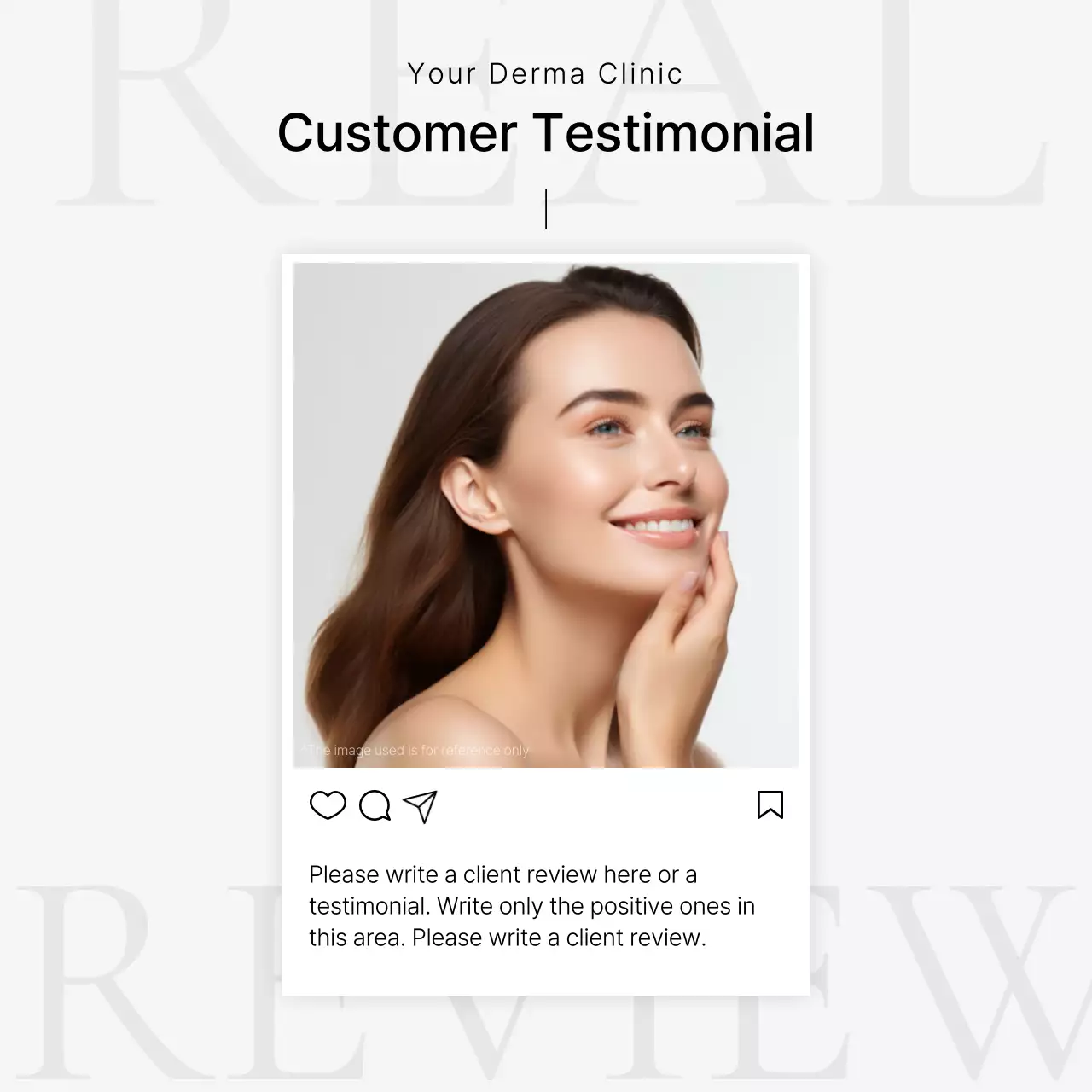White Elegant Skin Marketing Instagram Carousel
