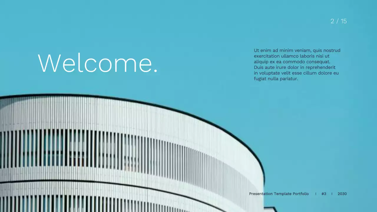 Orange Modern Portfolio Presentation