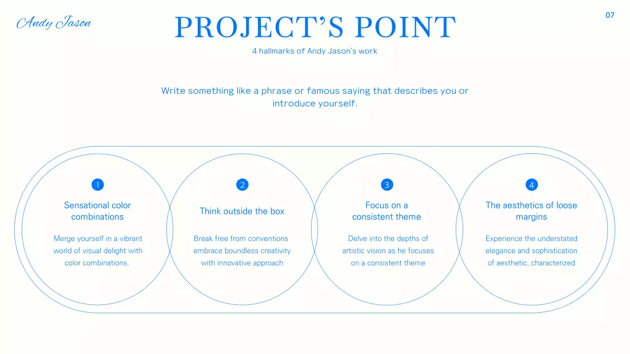 블랙 트렌디 초상화 보고서 프레젠테이션