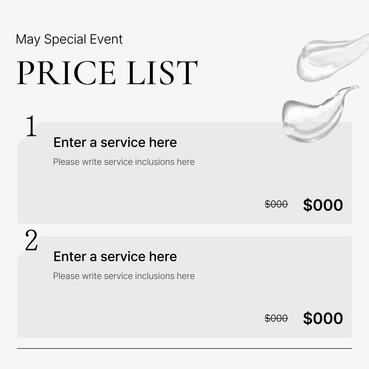 White Elegant Skin Marketing Instagram Carousel