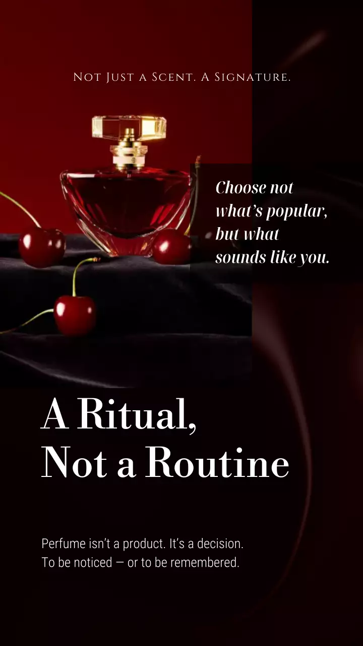 Red Elegant Skincare Promotion Instagram Story Post