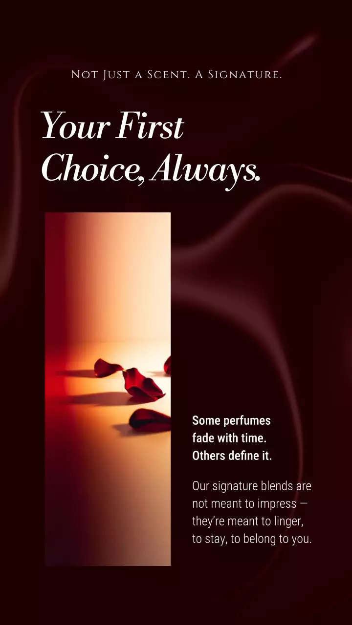 Red Elegant Skincare Promotion Instagram Story Post