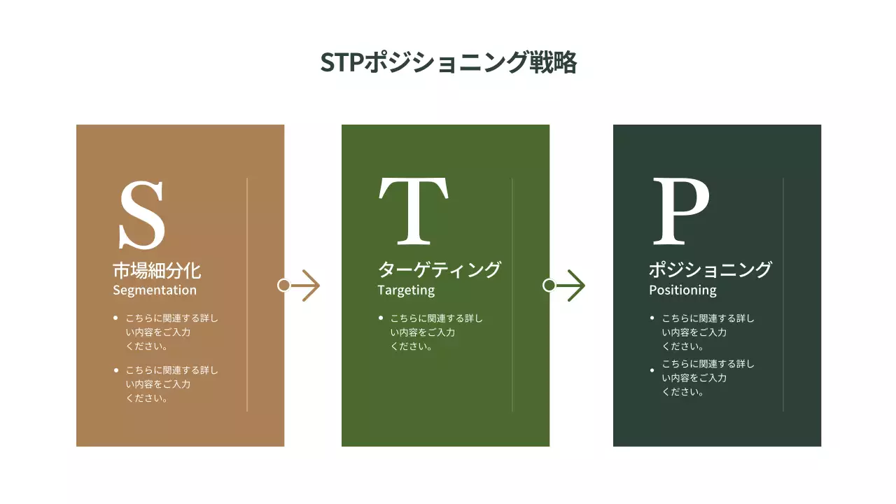 茶色 シンプル ビジネス 企画書 インフォグラフィック
