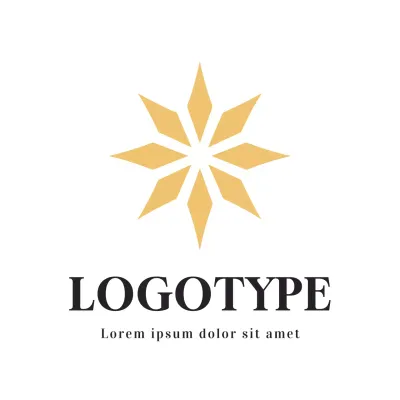 Gold Simple Design Logo