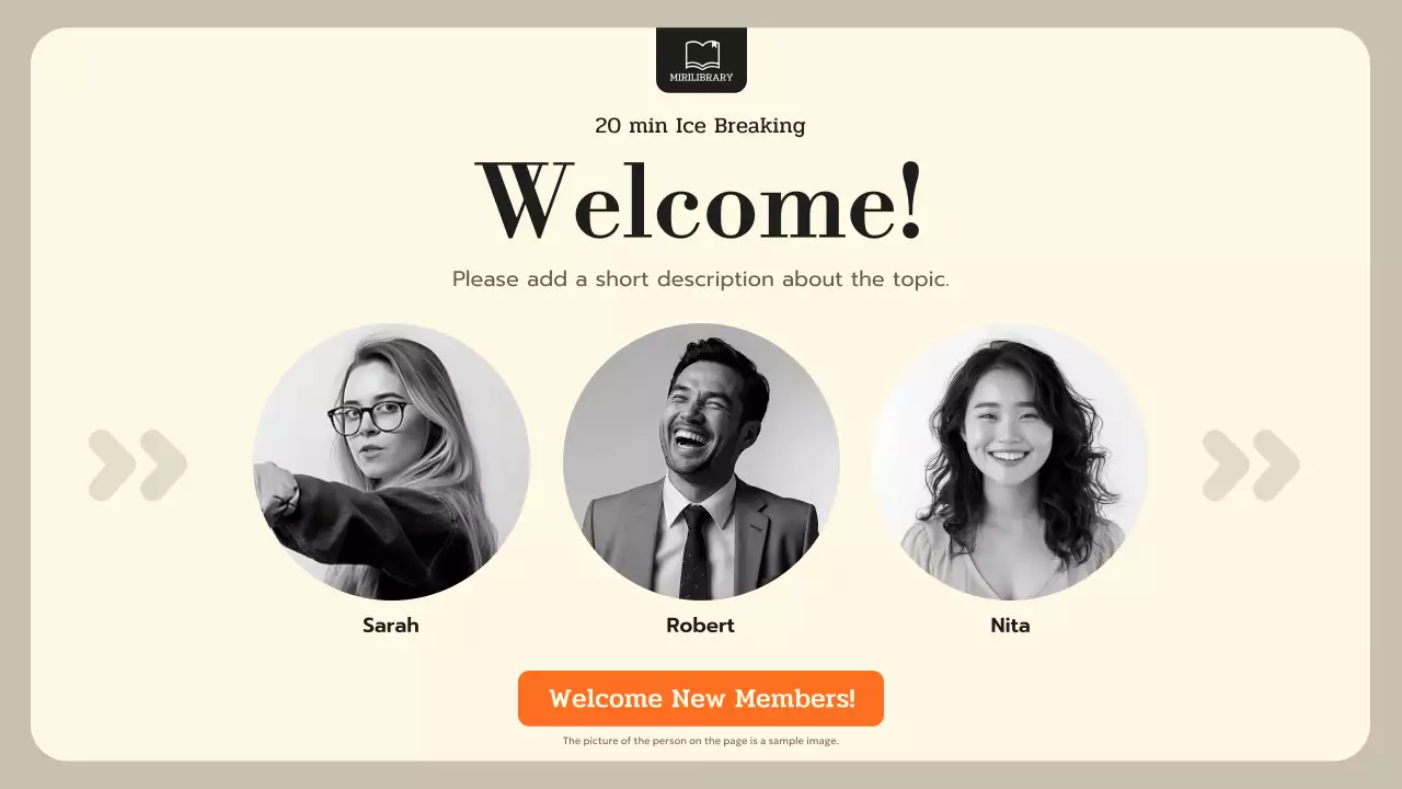 Beige Simple Reading Agenda Presentation