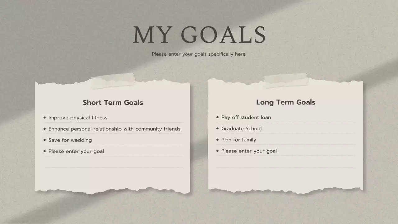 Apresentação de introdução à vida minimalista cinza