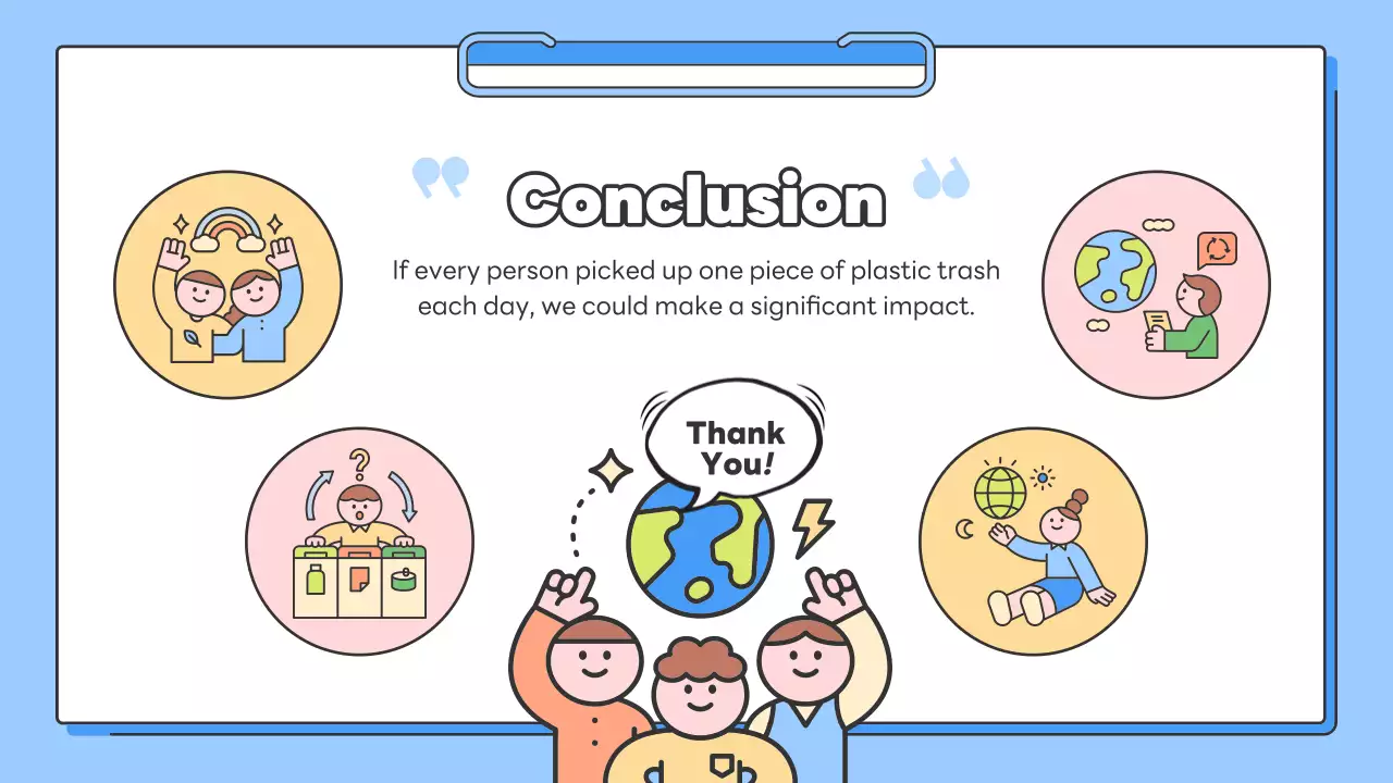 Blue Minimal Environment Guide Presentation