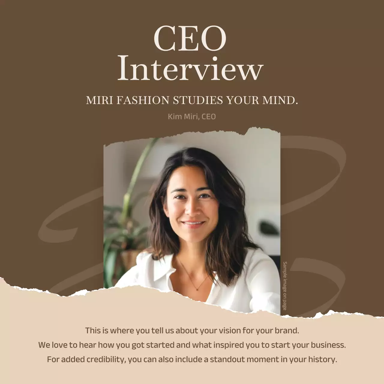 Beige Elegant Fashion Promotion Instagram Carousel