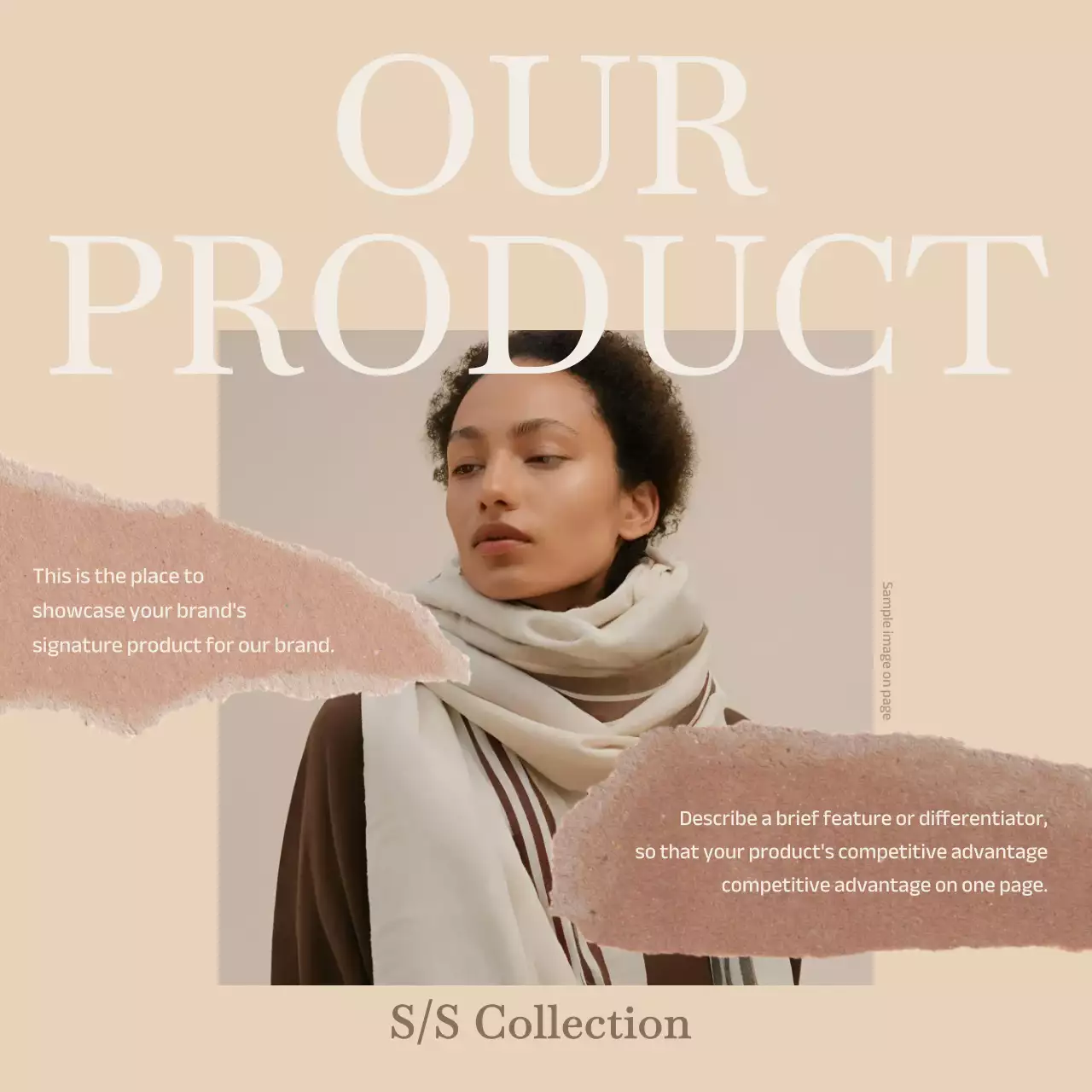 Beige Elegant Fashion Promotion Instagram Carousel