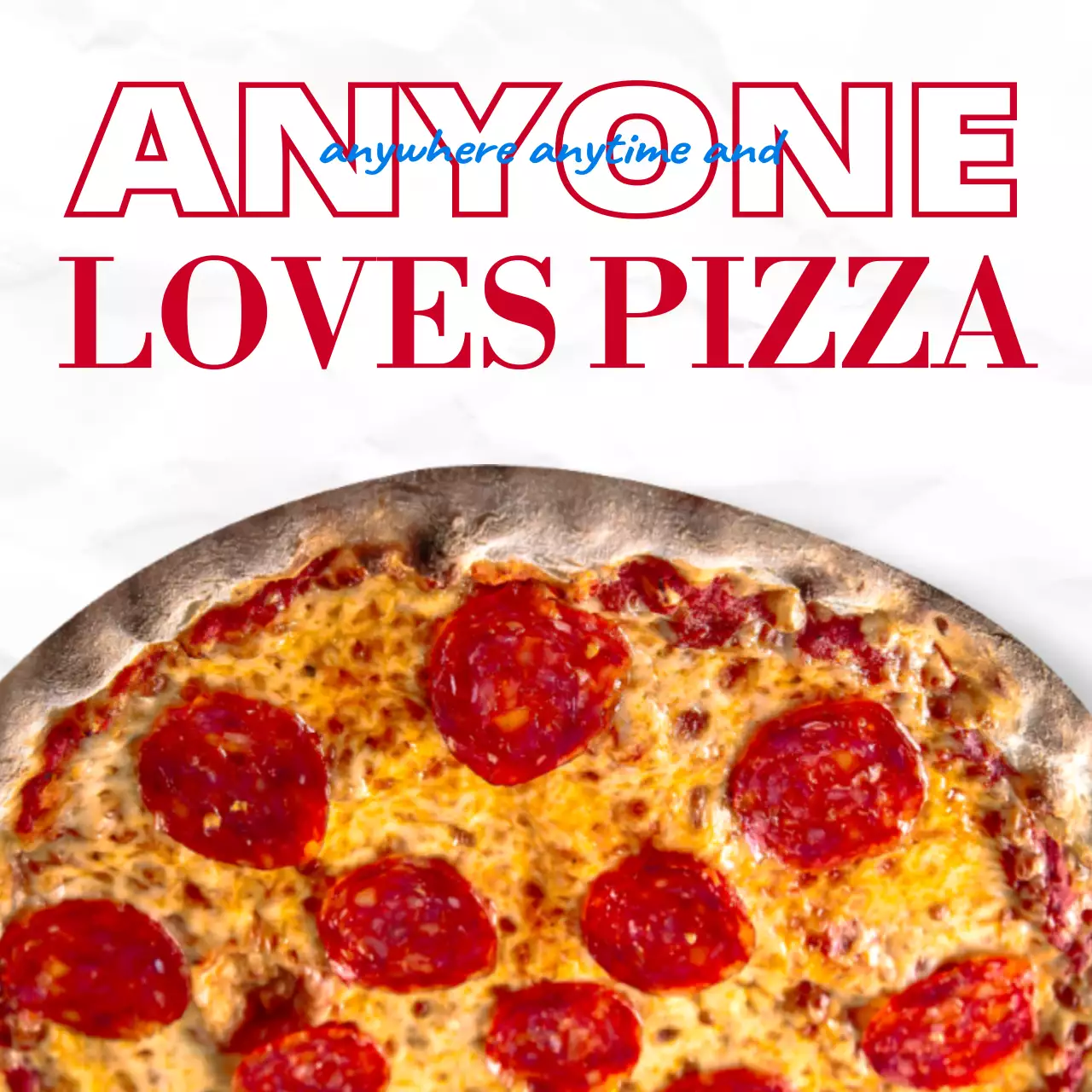 Red checkerboard hip concept pizza brand layout bundle pack