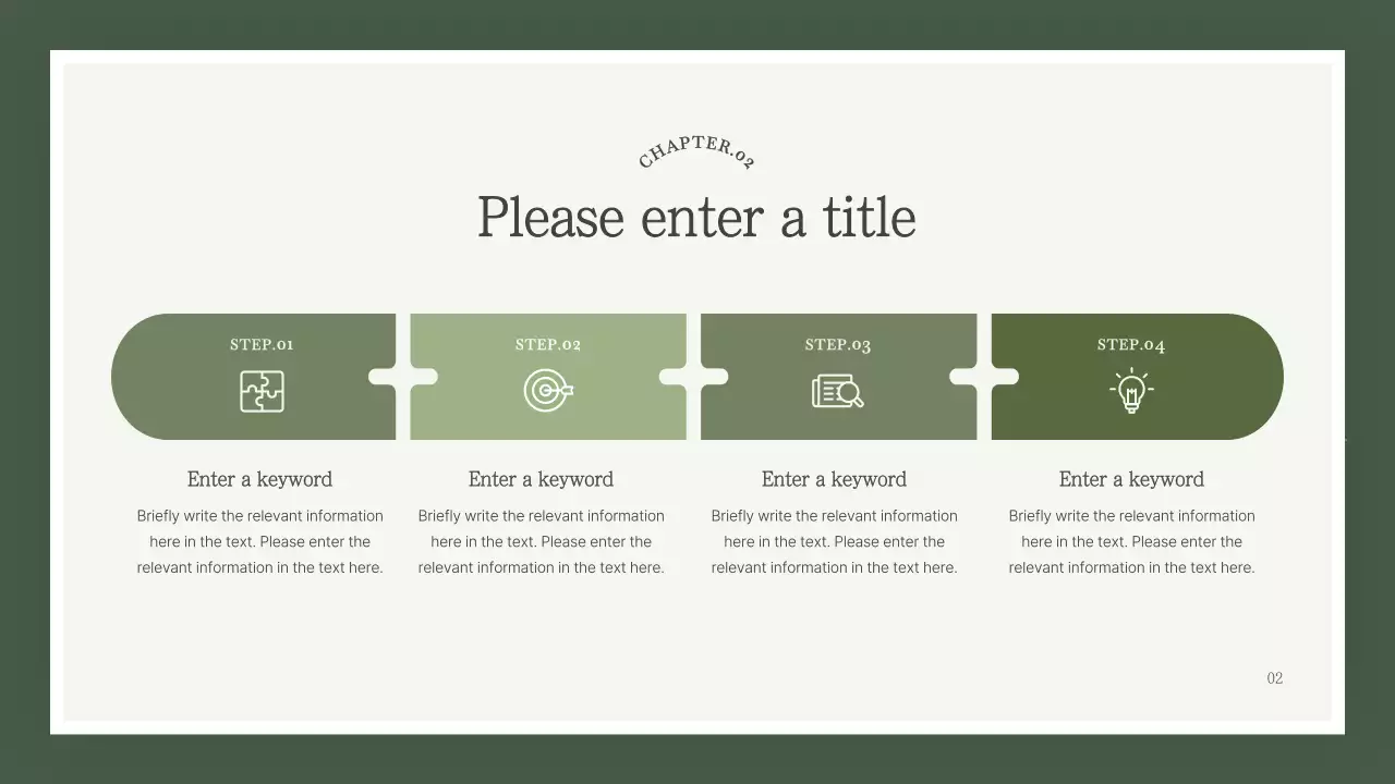 Green Botanical Document Presentation