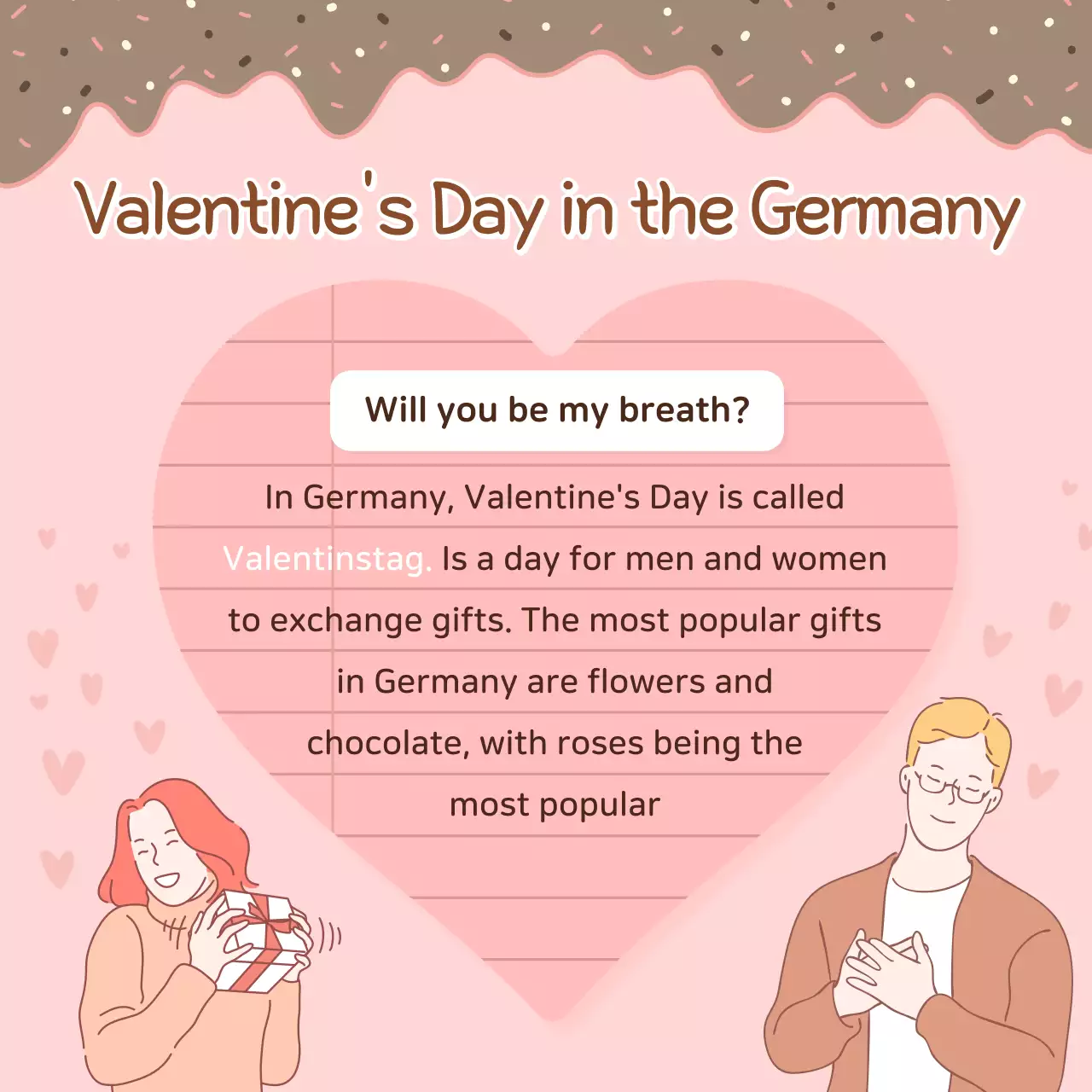 Pink Aesthetic Valentine's Guide Instagram Carousel