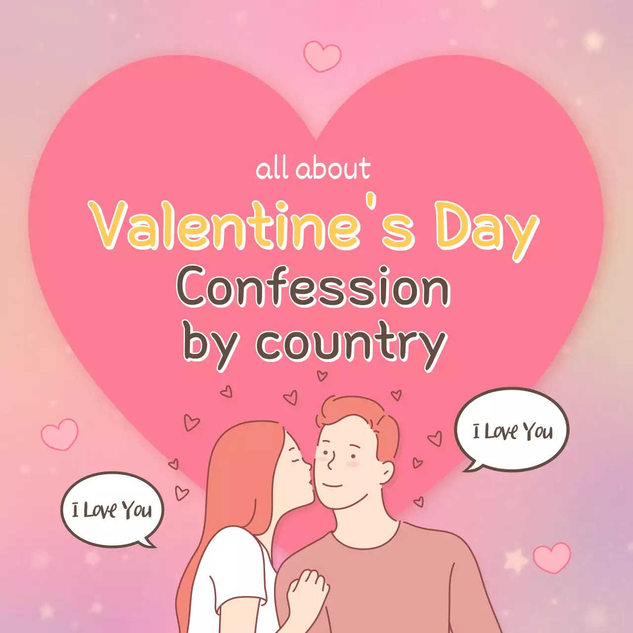 Pink Aesthetic Valentine's Guide Instagram Carousel