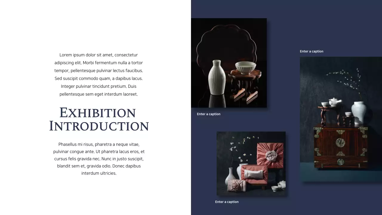 Navy Classic Art Guide Presentation