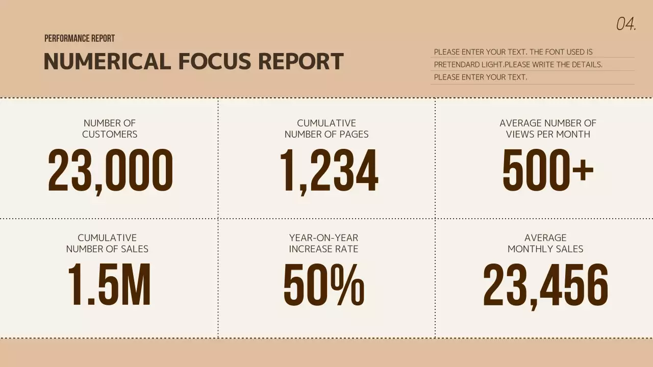 Presentasi Dokumen Laporan Kinerja Modern Beige