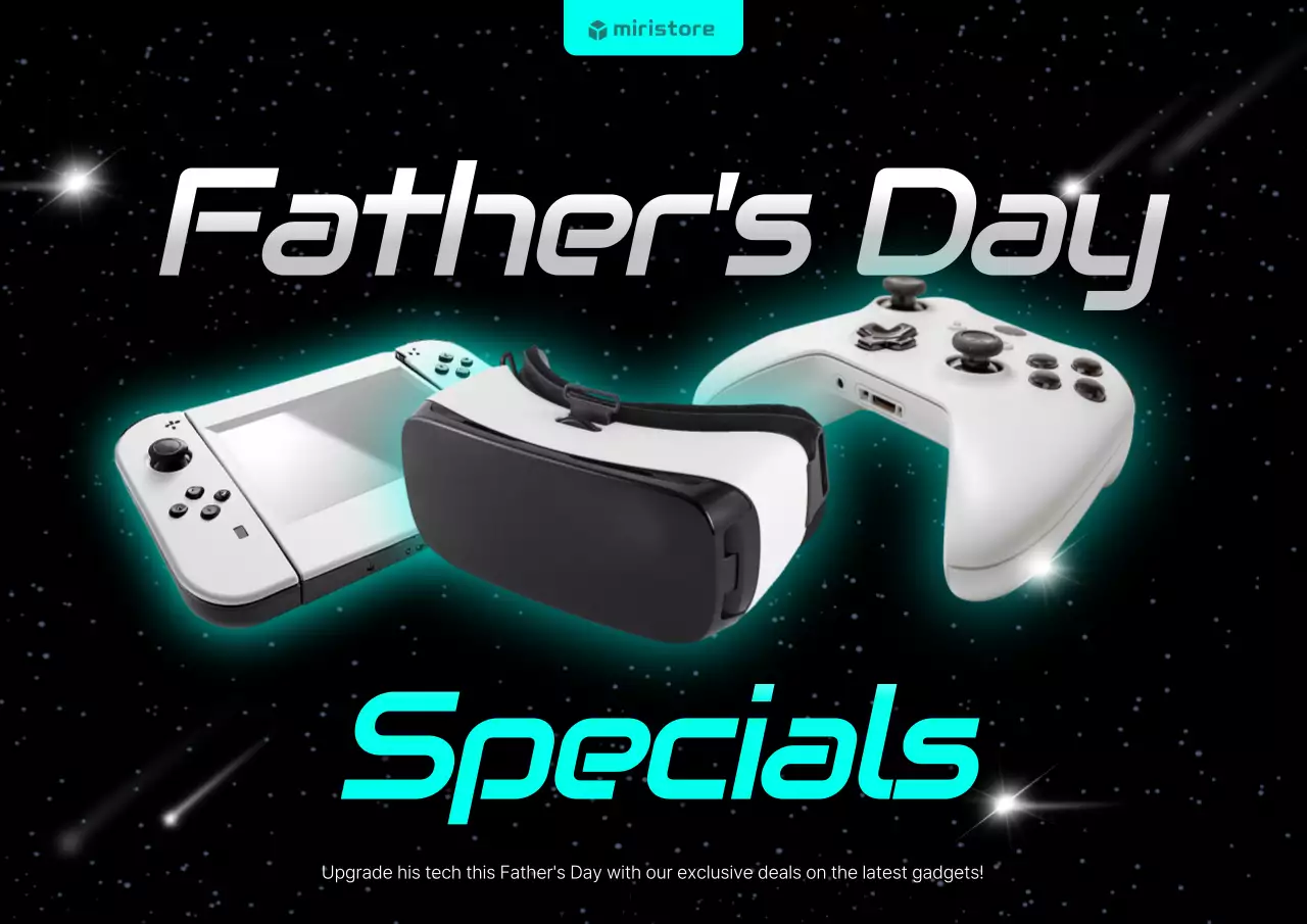 Black Modern Gaming Promotion Poster