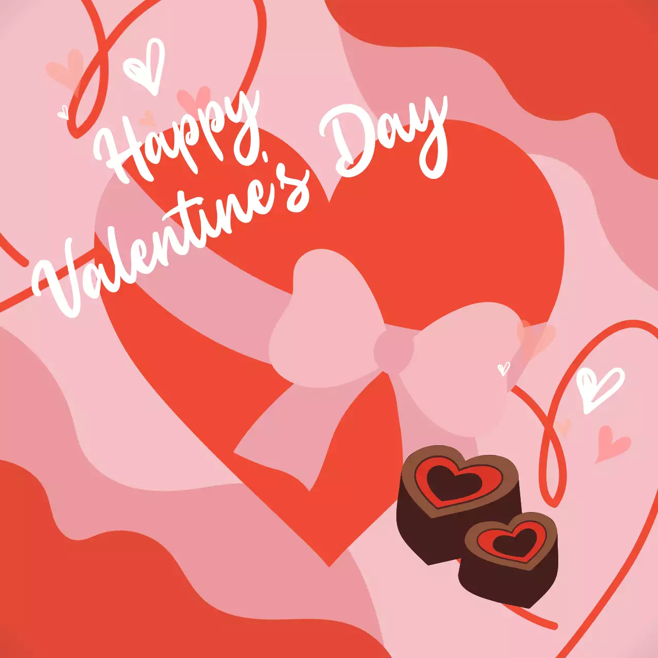 빨강 팝 발렌타인데이 기념