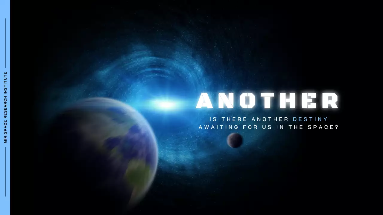 Chủ đề không gian sử dụng hình ảnh không gian trên nền đen