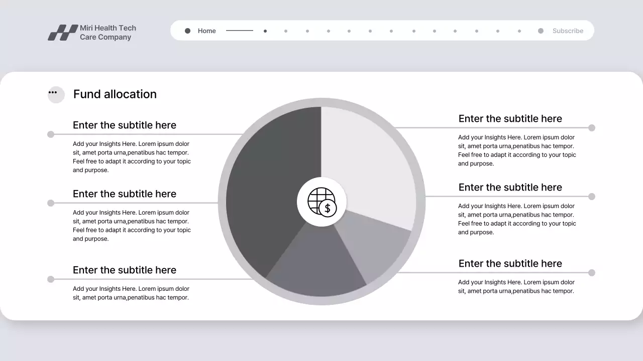 Grey Modern Health Tech Promotion Presentation