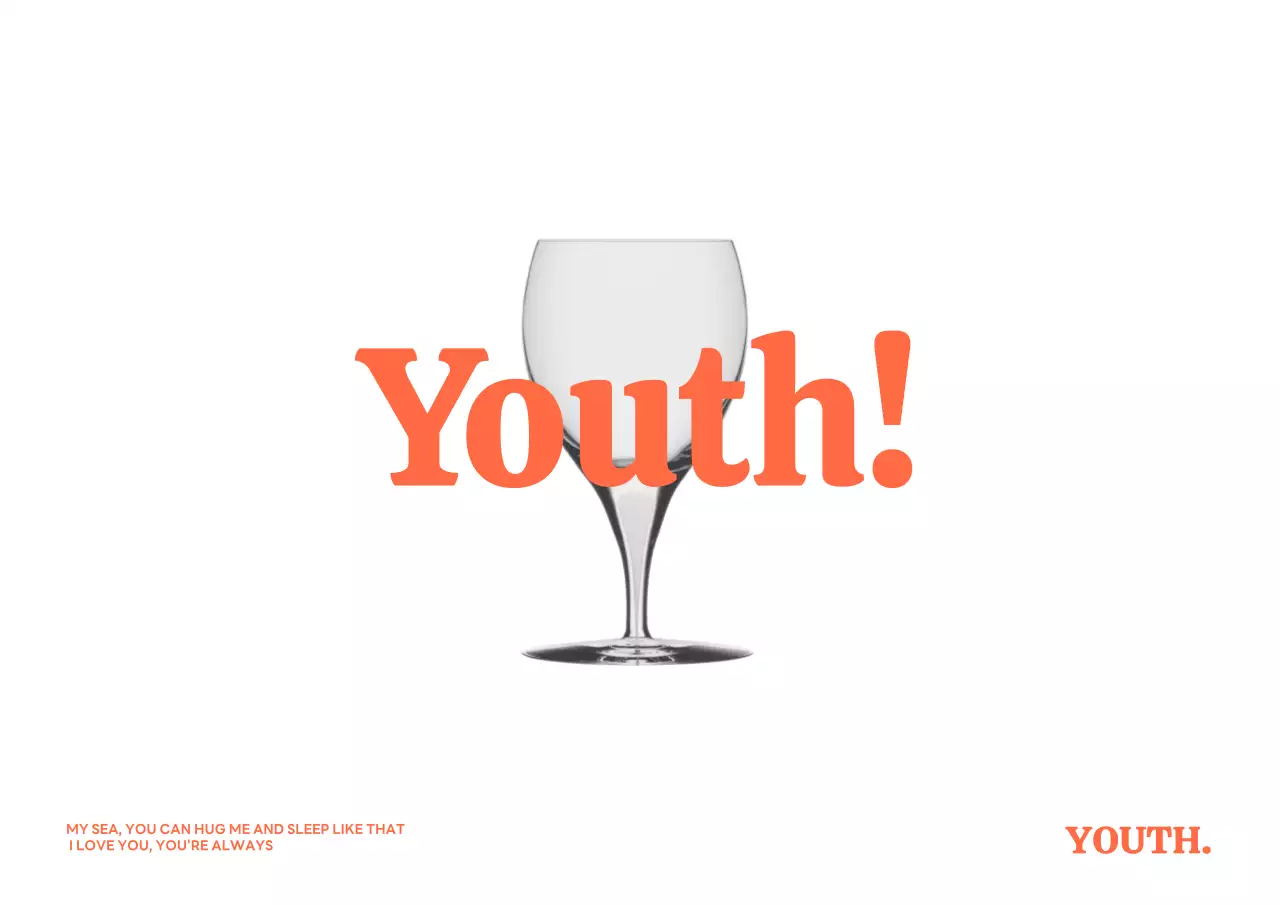 오렌지색의 클래식하고 멋진 카페 굿즈