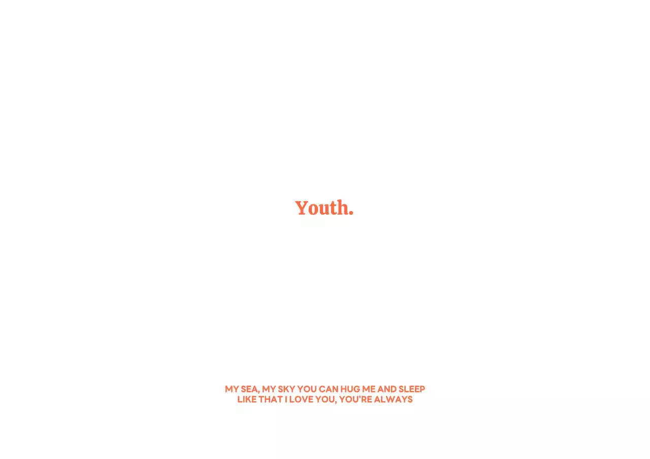 오렌지색의 클래식하고 멋진 카페 굿즈