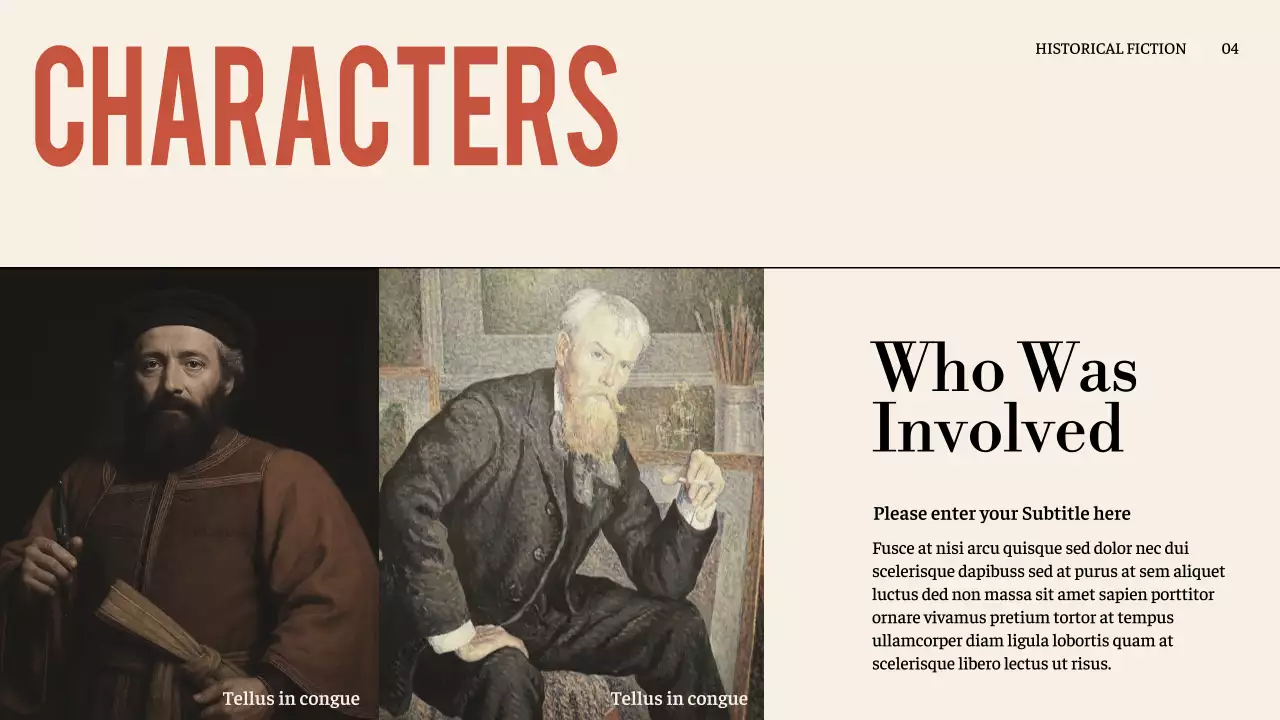 Black Vintage Fiction Document Presentation