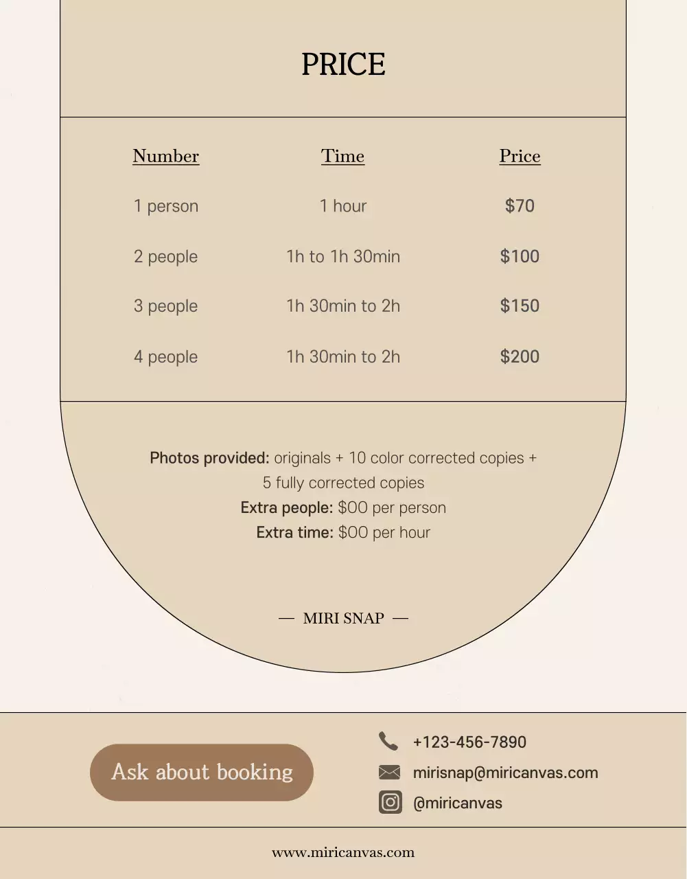 Take an emotional snapshot detail page