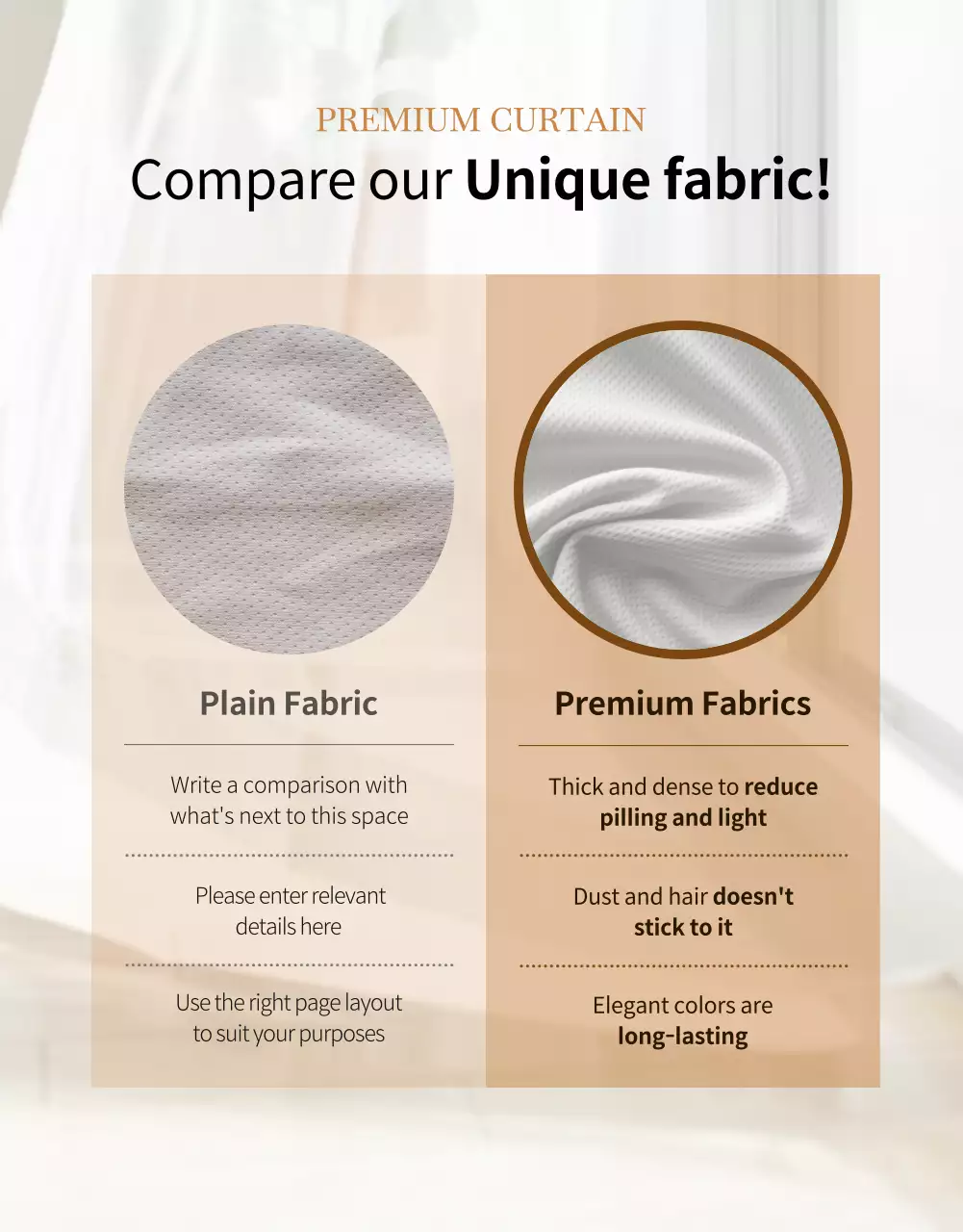 Beige Modern Home Promotion Poster