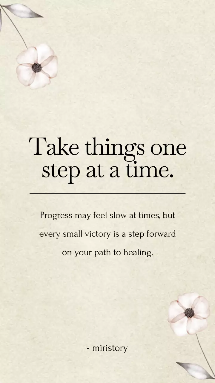 Beige Minimalist Healing Guideline Instagram Post