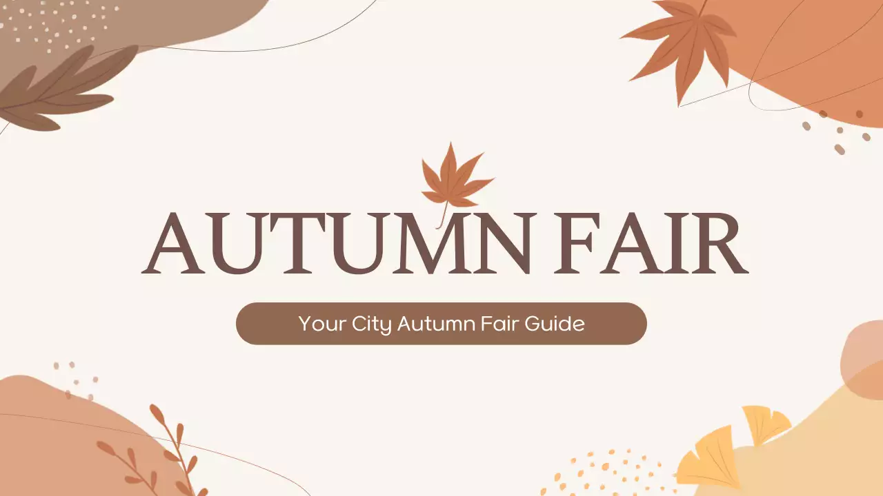 Beige Rustic Autumn Guide Presentation