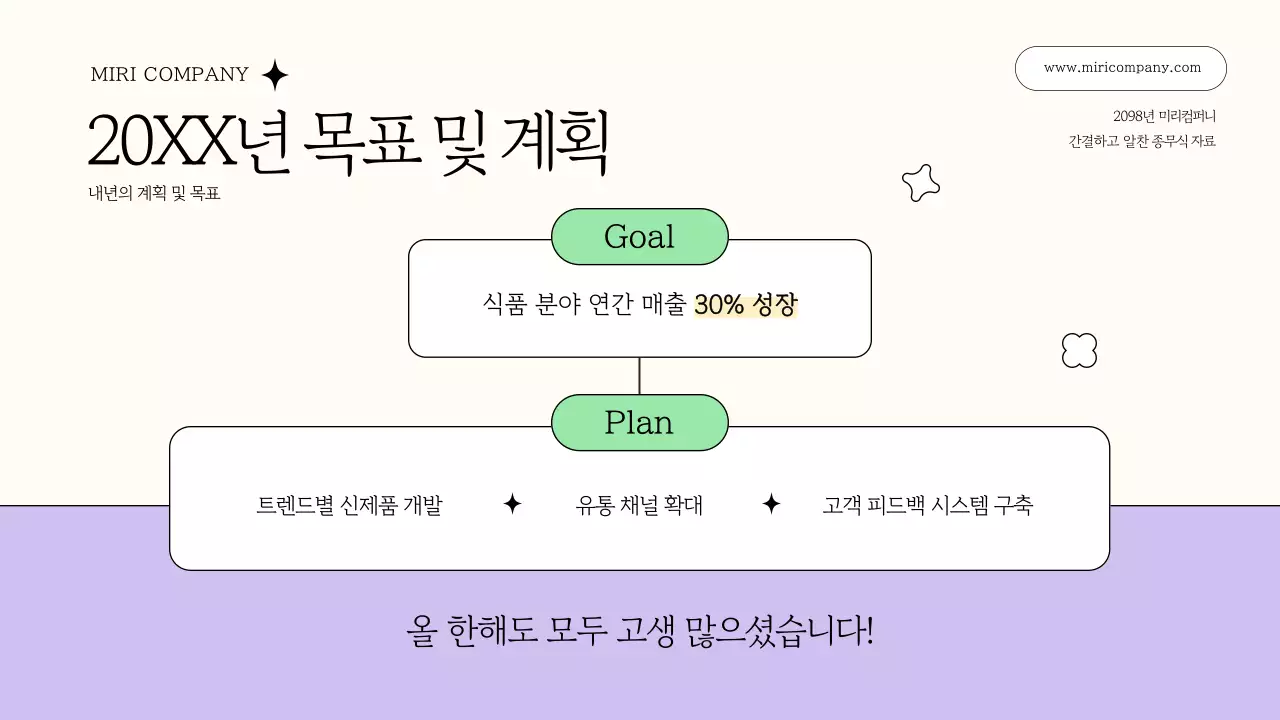 베이지 심플 회사소개서 발표