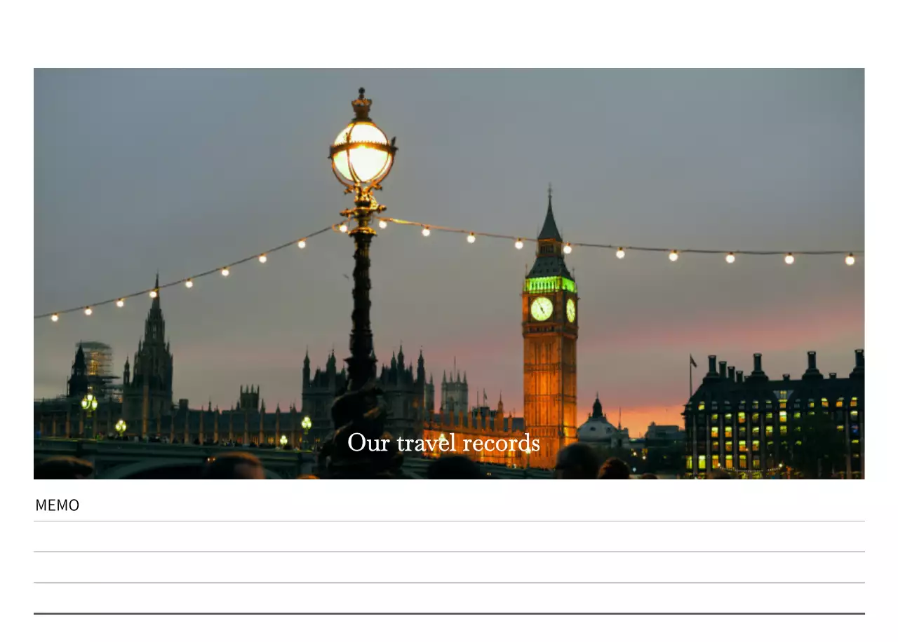 다양한 국가의 여행 프레임 사진 컨셉