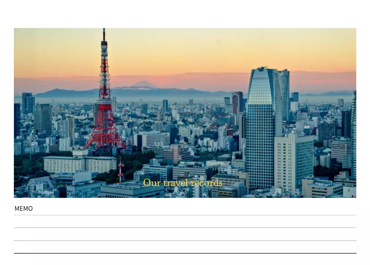 다양한 국가의 여행 프레임 사진 컨셉