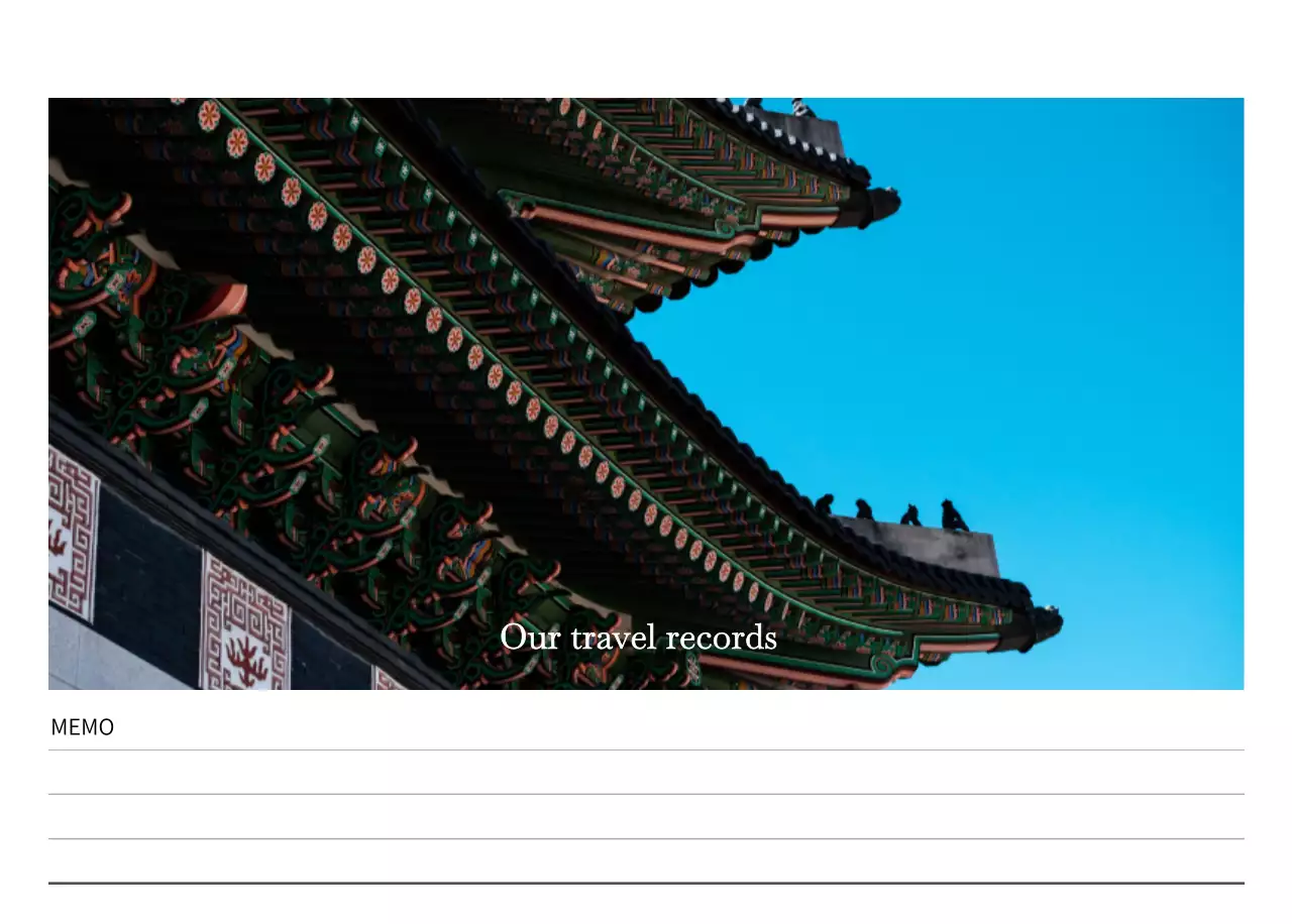 다양한 국가의 여행 프레임 사진 컨셉